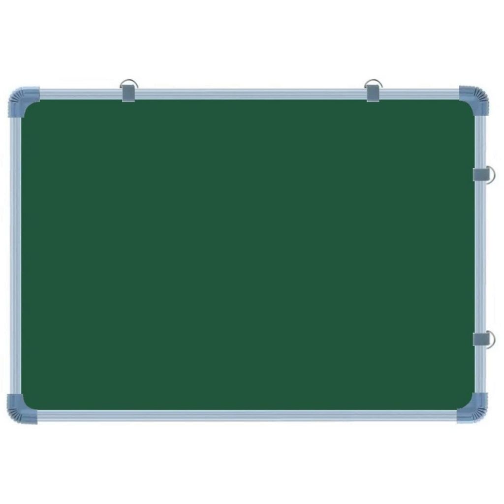 A2DR Non-Magnetic (1.5 x 2 Feet) Double-Sided 2in1 White Board & Green Chalk Board Quality with Hanging Hooks view 2