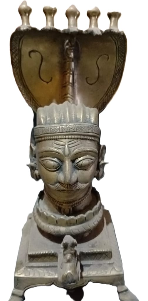 Brass Head Statue