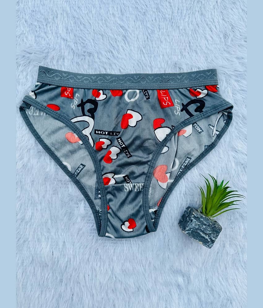 The Tusht Pack of 3 Cotton Hipster For Women ( Multi Color ) view 2
