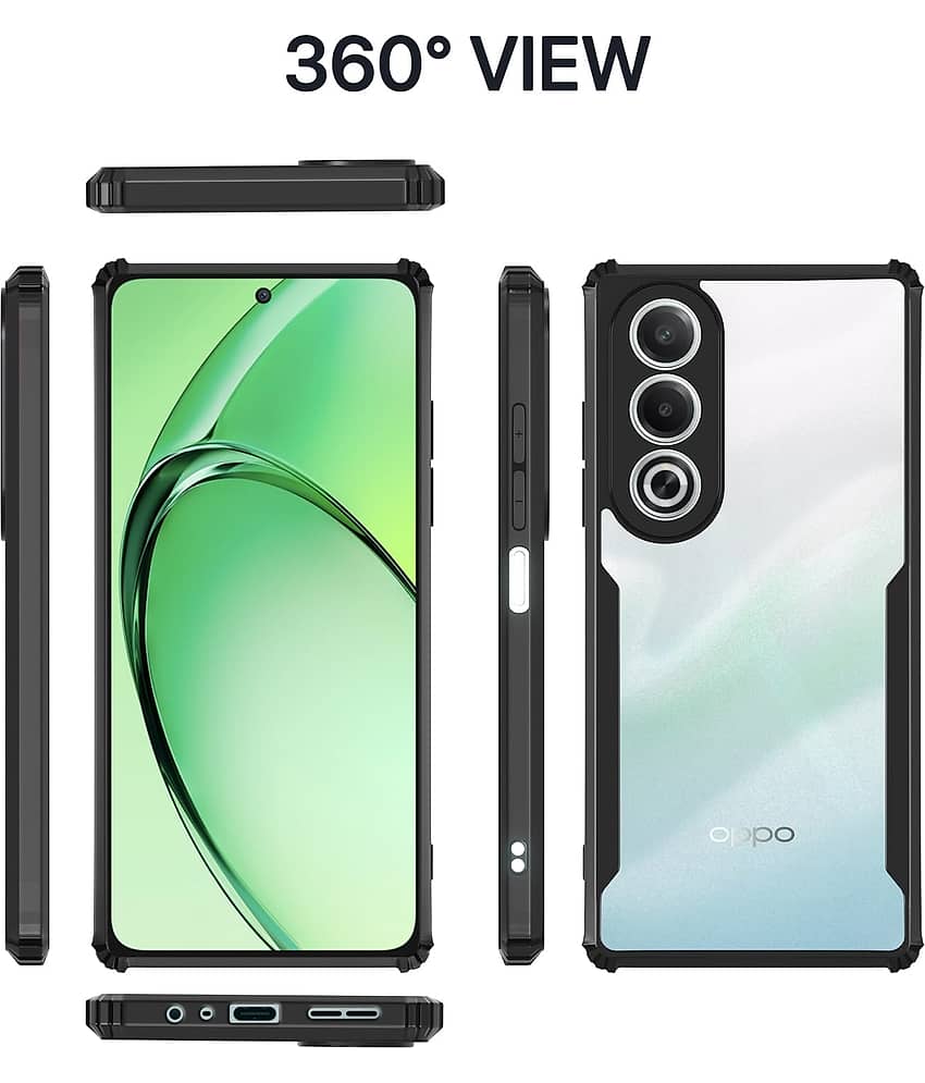 ZAMN Shock Proof Case Compatible For Polycarbonate Oppo K12X 5G ( ) view 2