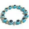 Pinapes Stylish Evil Eye Bracelet Light Blue - Pack of 2 view 2
