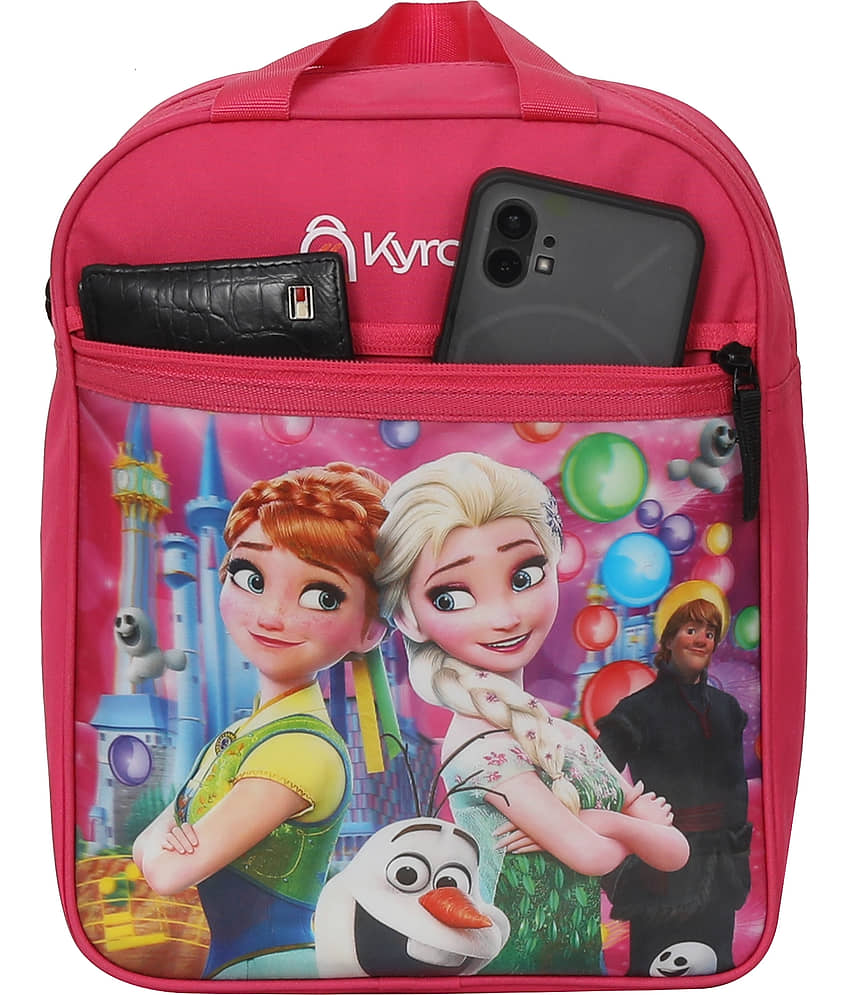 Kyros Pink Polyester Lunch Bag Pack of 1 view 2