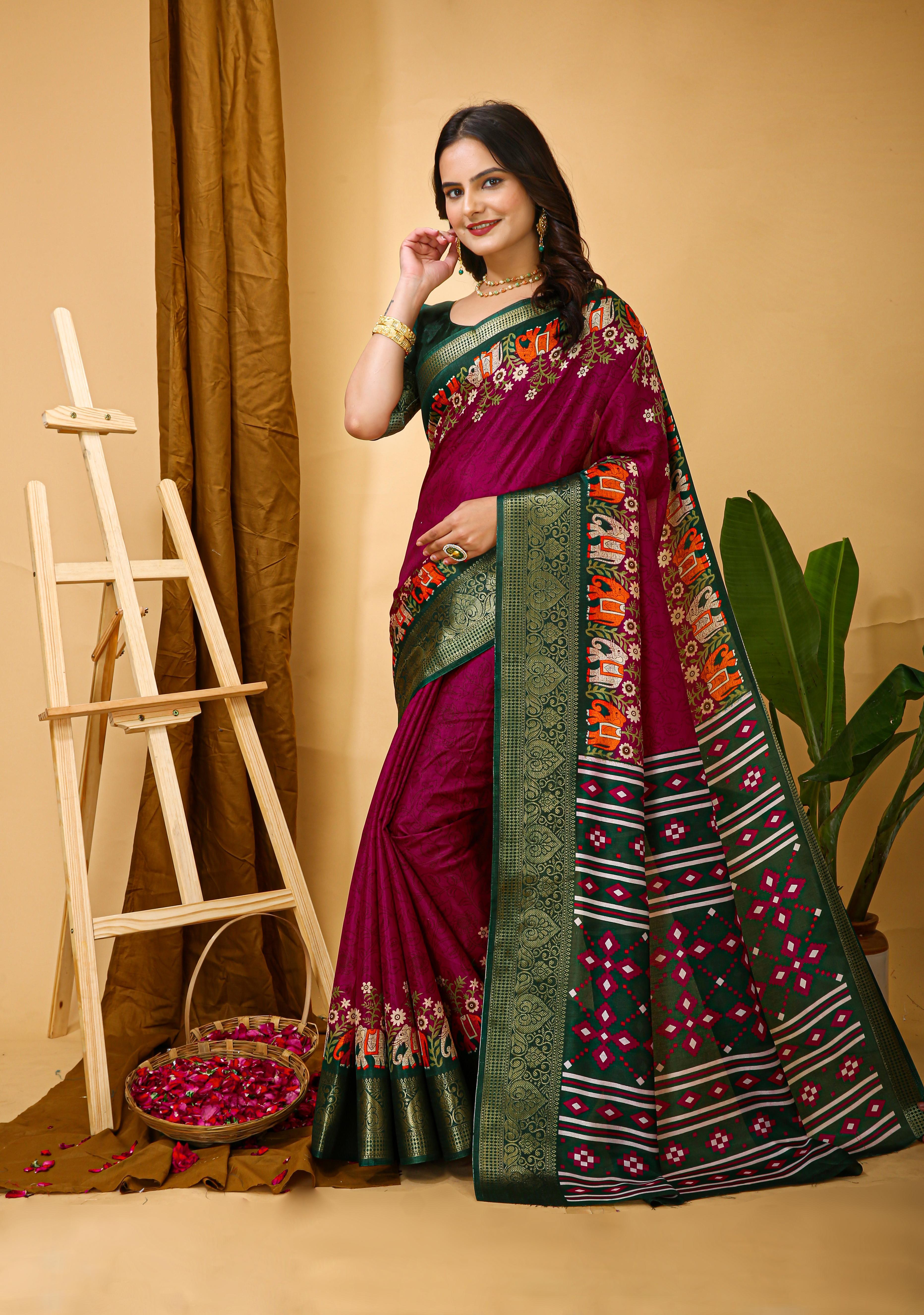Dola Silk Saree For Wedding view 2