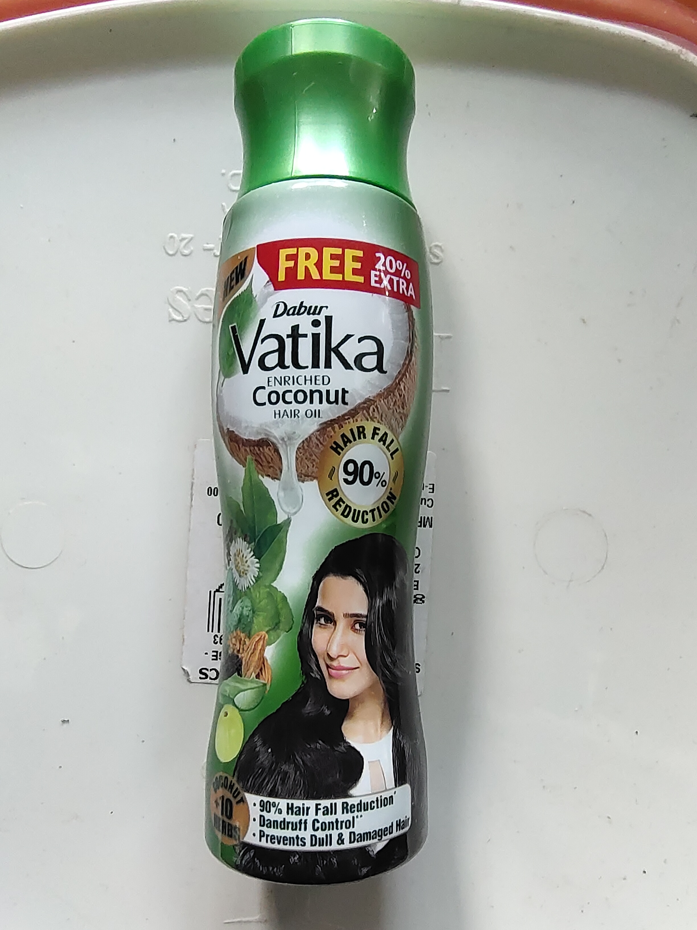 Dabur vatika enriched coconut hair oil
