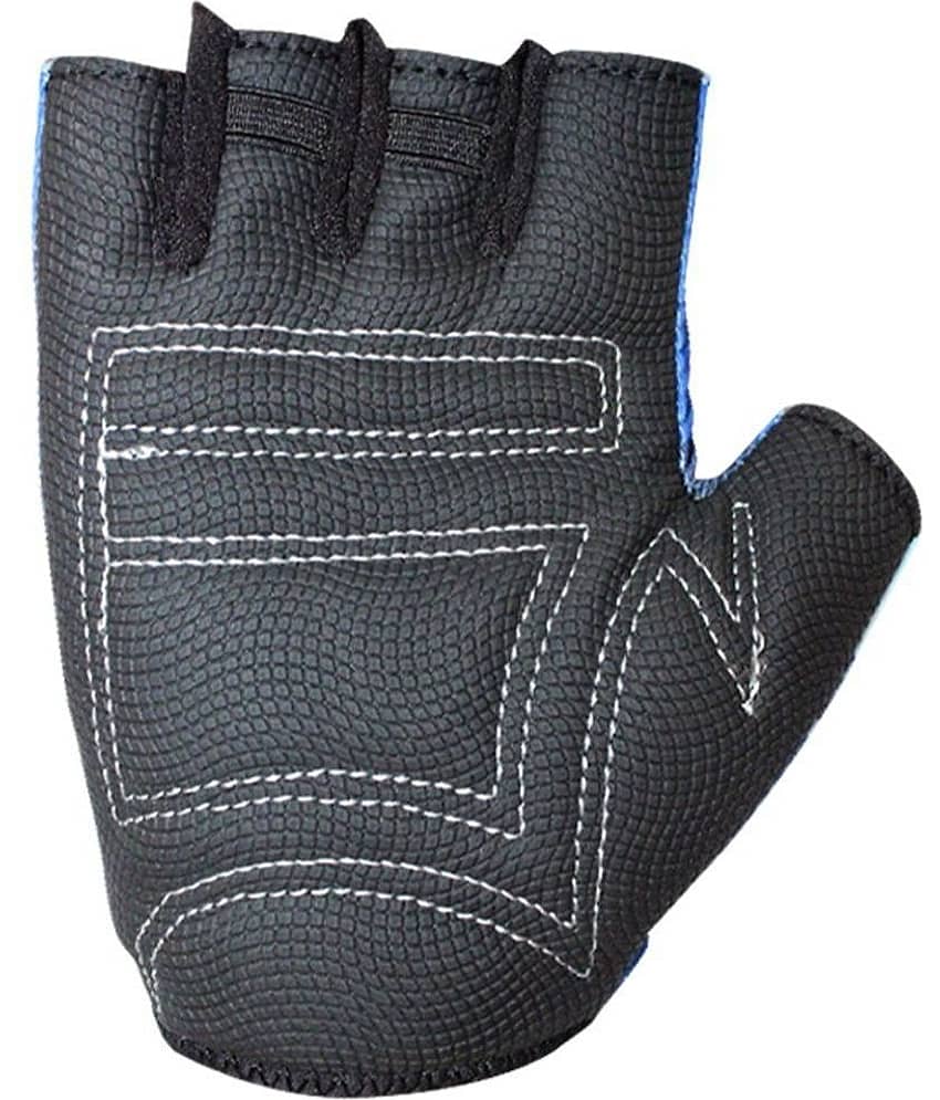 MuscleXP - Blue Gym Gloves ( 1 Pair ) view 2