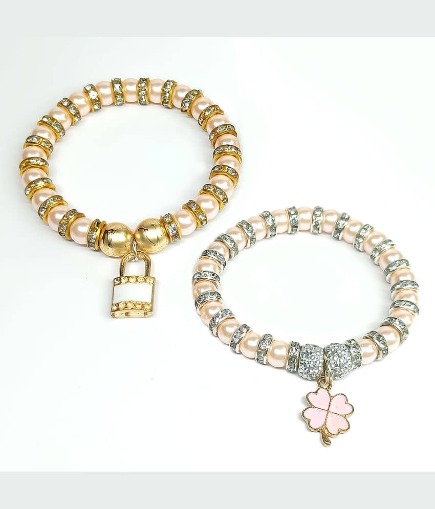 DAIVYA WELLNESS - Multicolor Bracelet ( Pack of 2 ) view 2