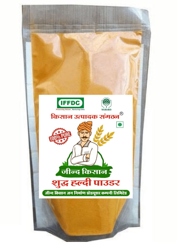 Jind Kisan Shudh Haldi Powder - Pure & Natural Turmeric Powder view 2