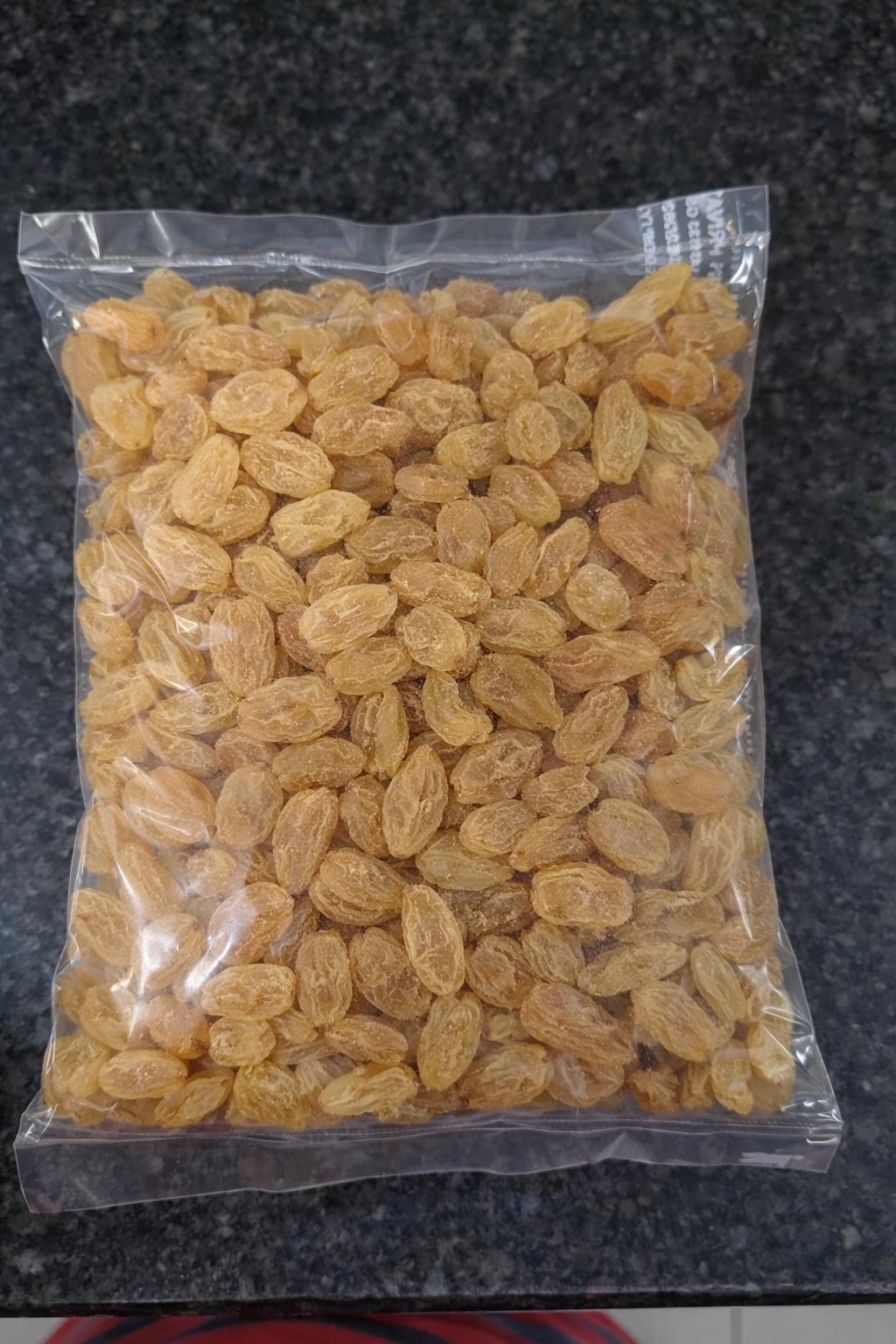 Golden Raisins view 2
