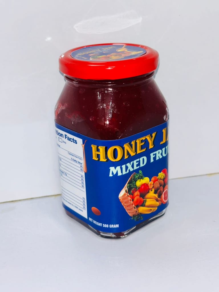 Honey Jam Mixed Fruit Spread - Delicious Fruit Preserve 500g view 2