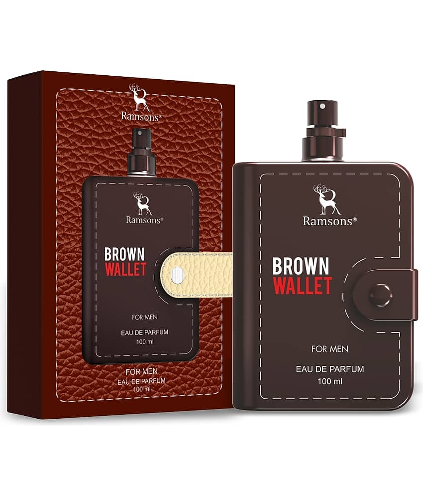 Ramsons - BROWN WALLET Eau De Parfum Perfume For Men Long Lasting Perfume 100 ml (Pack of 1) view 2