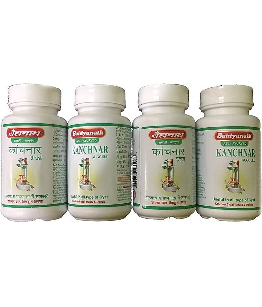 Baidyanath Kanchanar Guggulu 80 Tablets (Pack of 4) view 2