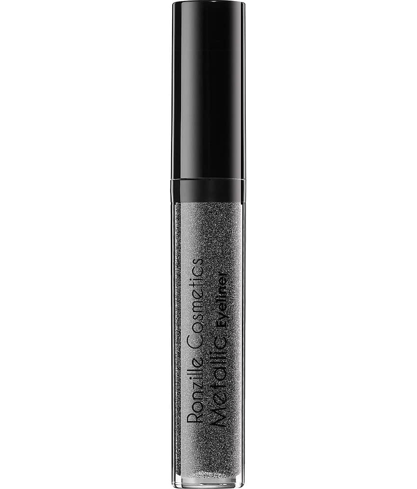 Ronzille - Grey Glitter Eye Liner Liquid ( Pack of 1 ) view 2