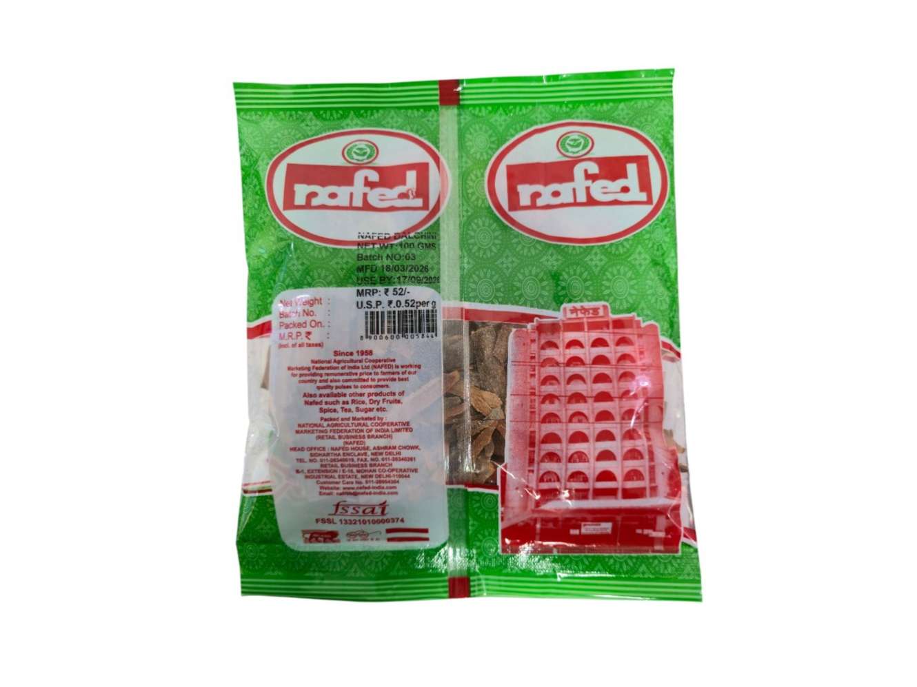 NAFED Dalchini Whole – 100 g view 2