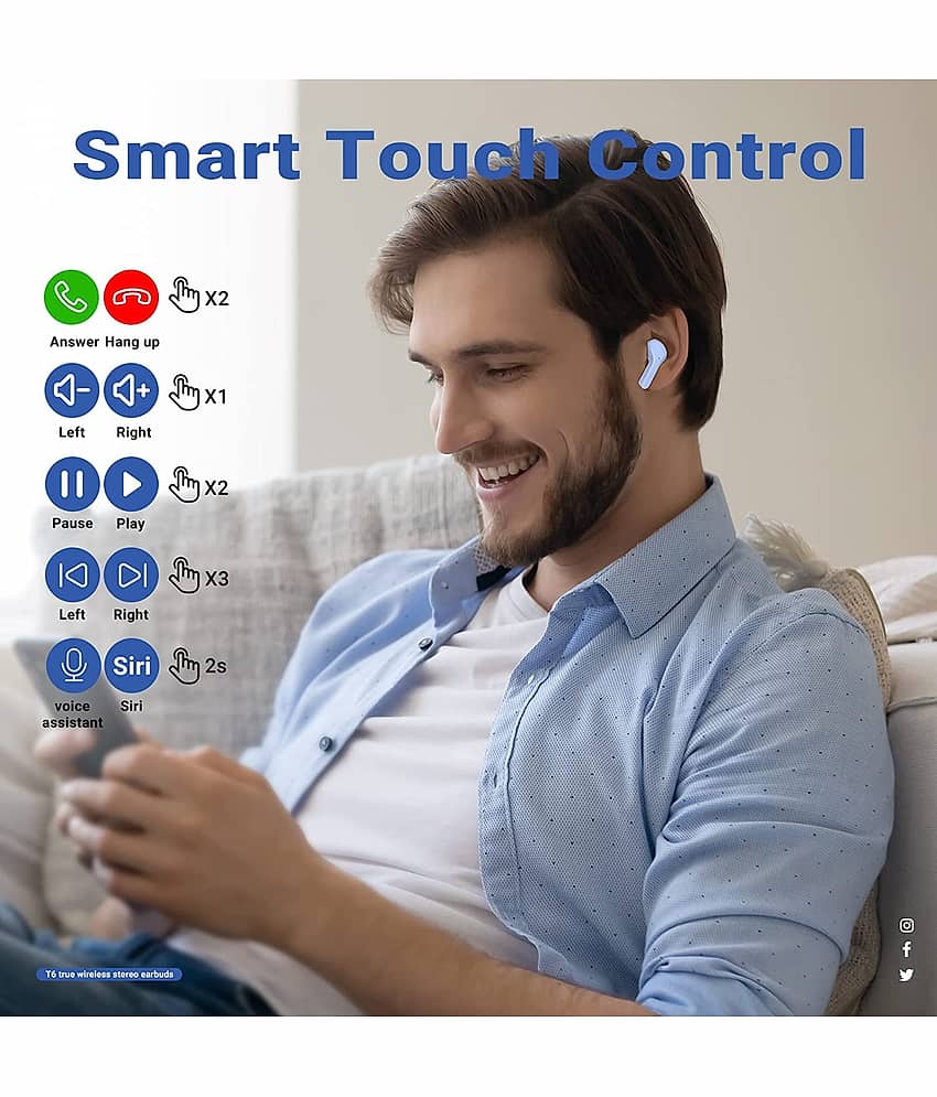 Life Like Ultrapod On Ear TWS Blue view 2