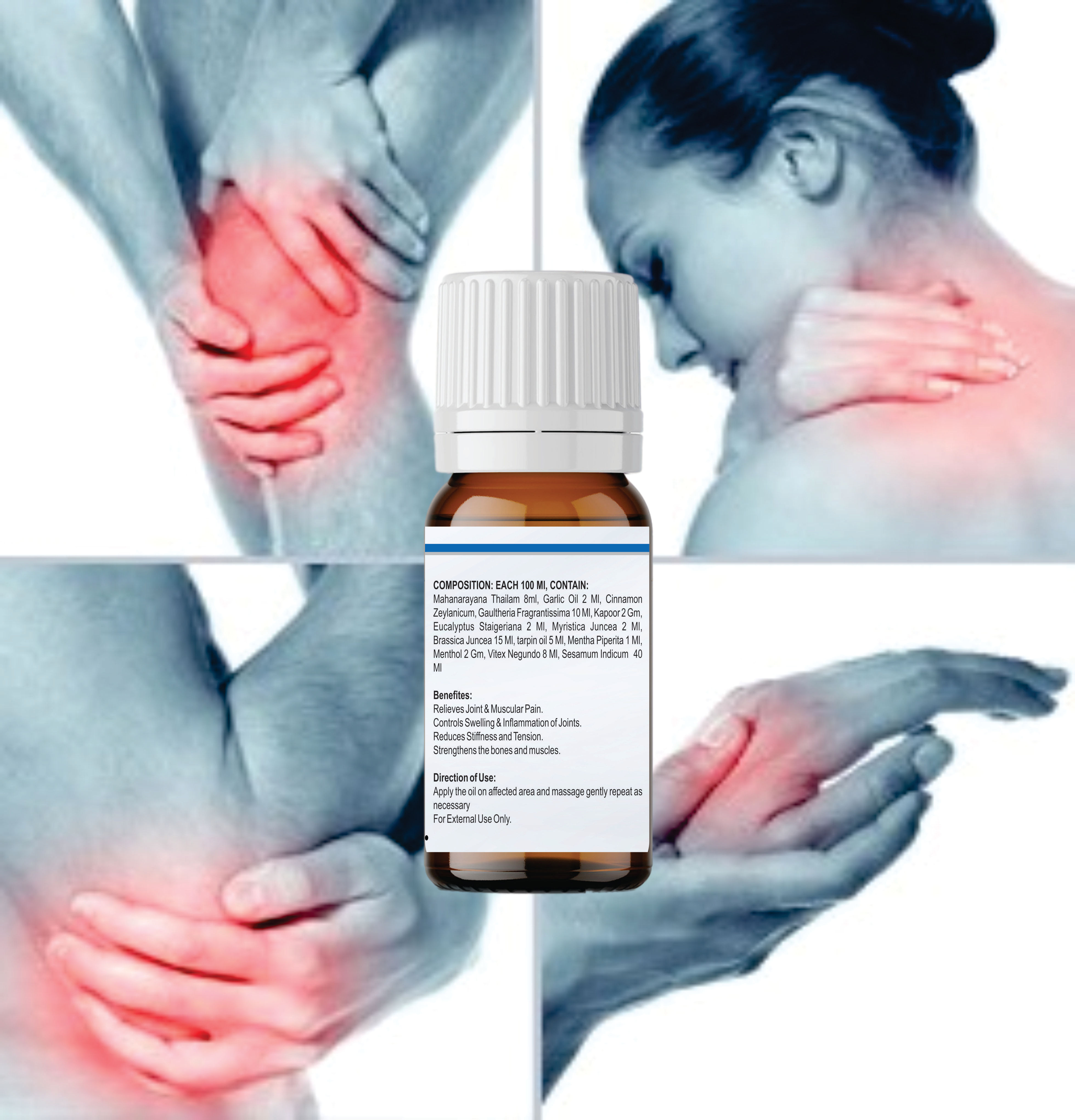 BLUE MOUNTAIN Joint Pain Oil, 60 ml view 2