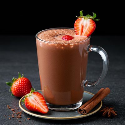 Strawberry Hot Chocolate