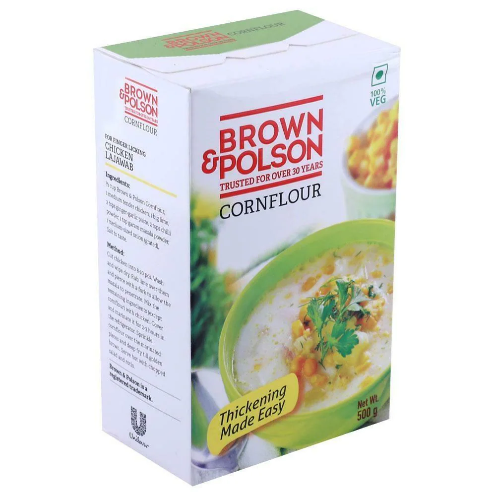 Brown And Polson Corn Flour Tetra 500G