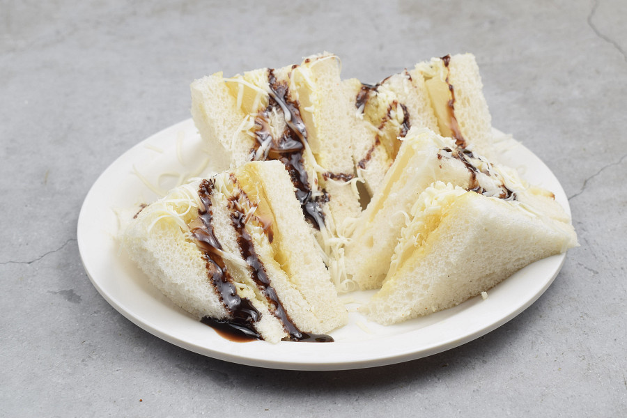 Cadbury pineapple sandwich non grilled