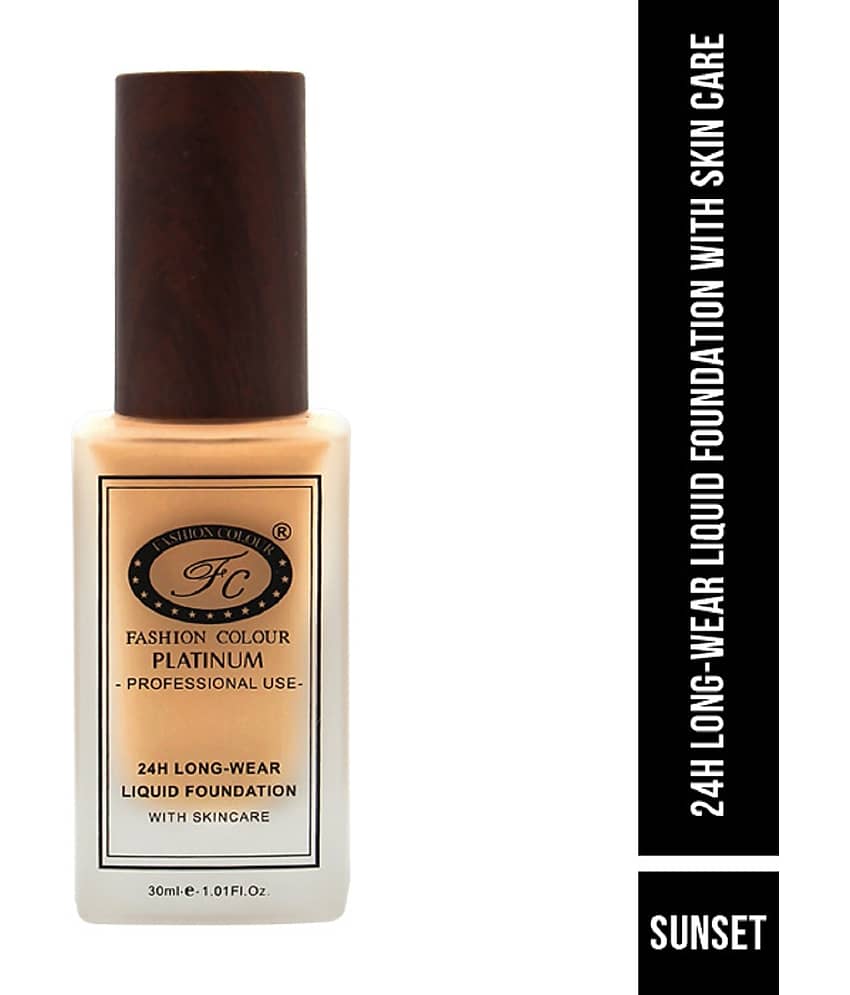 Fashion Colour - Deep Brown Liquid Matte Foundation 30 gm view 2