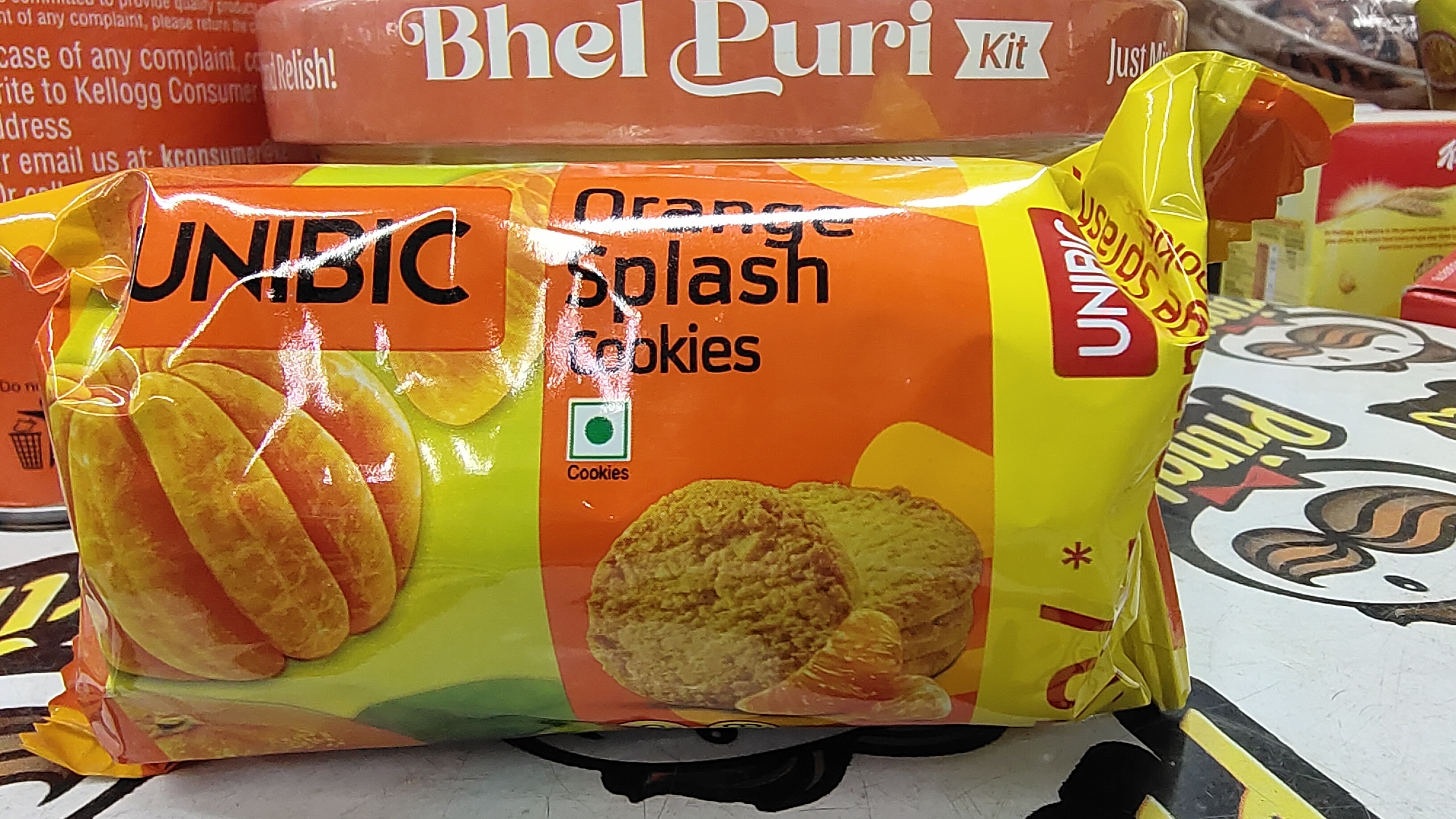 Unibic orange splash cookies