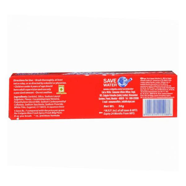 Colgate Max Fresh Red Gel 50 Gms view 2
