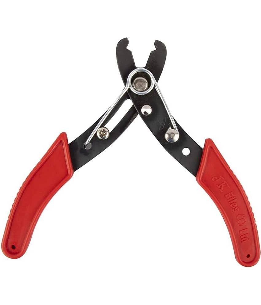 Aldeco Hand Tool Kit Heavy duty Grip Plier (Pilash), Cutter, Tester with Neon Bulb, 2in1 Screw Driver & Adjustable Wrench. Perfect Tool Kit For Domestic & Industrial Purpose. view 2