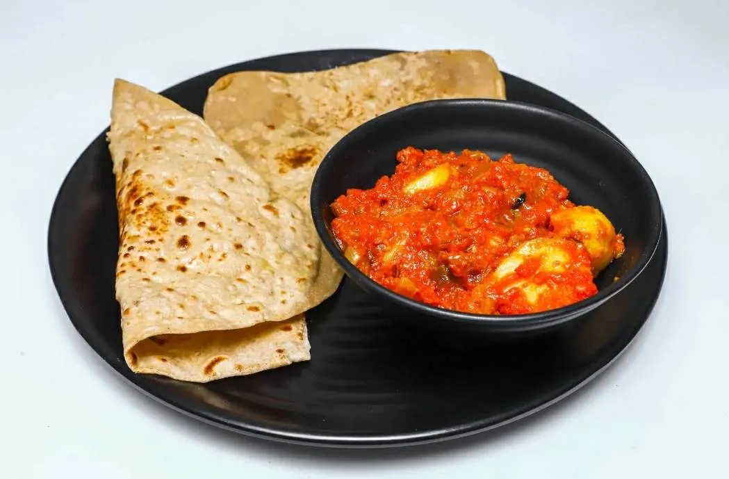 Dum-Aloo & 2 Paratha.