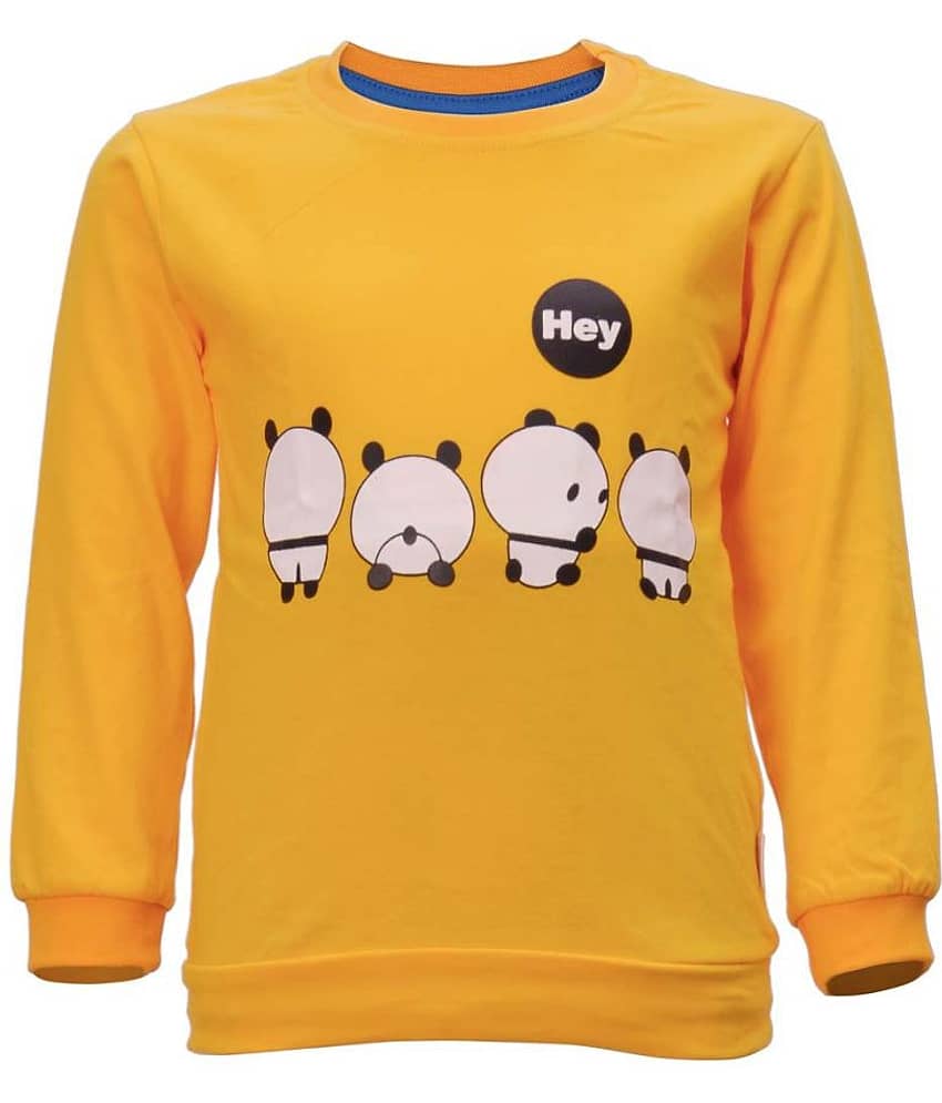 CATCUB Unisex for Baby Cotton Tops & Bottoms Sets ( Yellow ) view 2