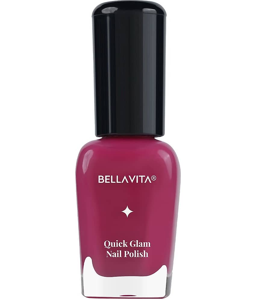 BELLAVITA Nail Polish Vibrant Color Lustrous Shine Long Lasting Chip Free Fast Dry Formula Smooth Application Blush Nail Paints for Women 10 ML view 2