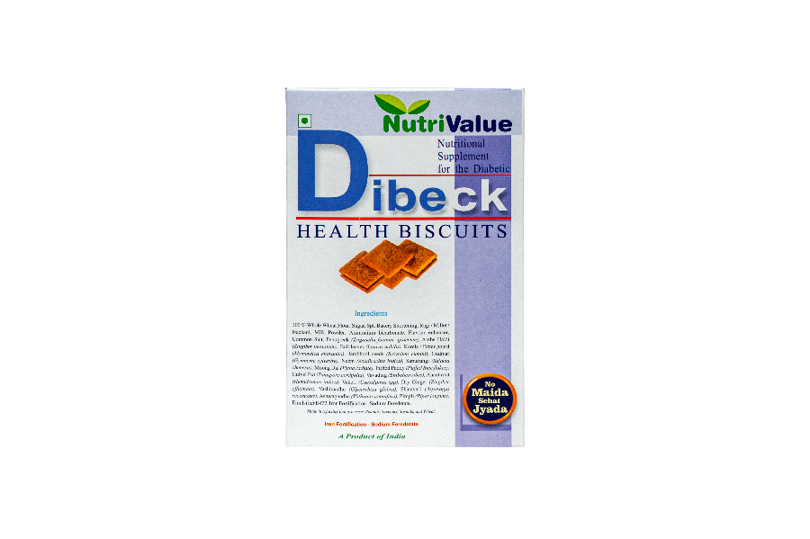 NutriValue Dibeck Health Biscuits view 2