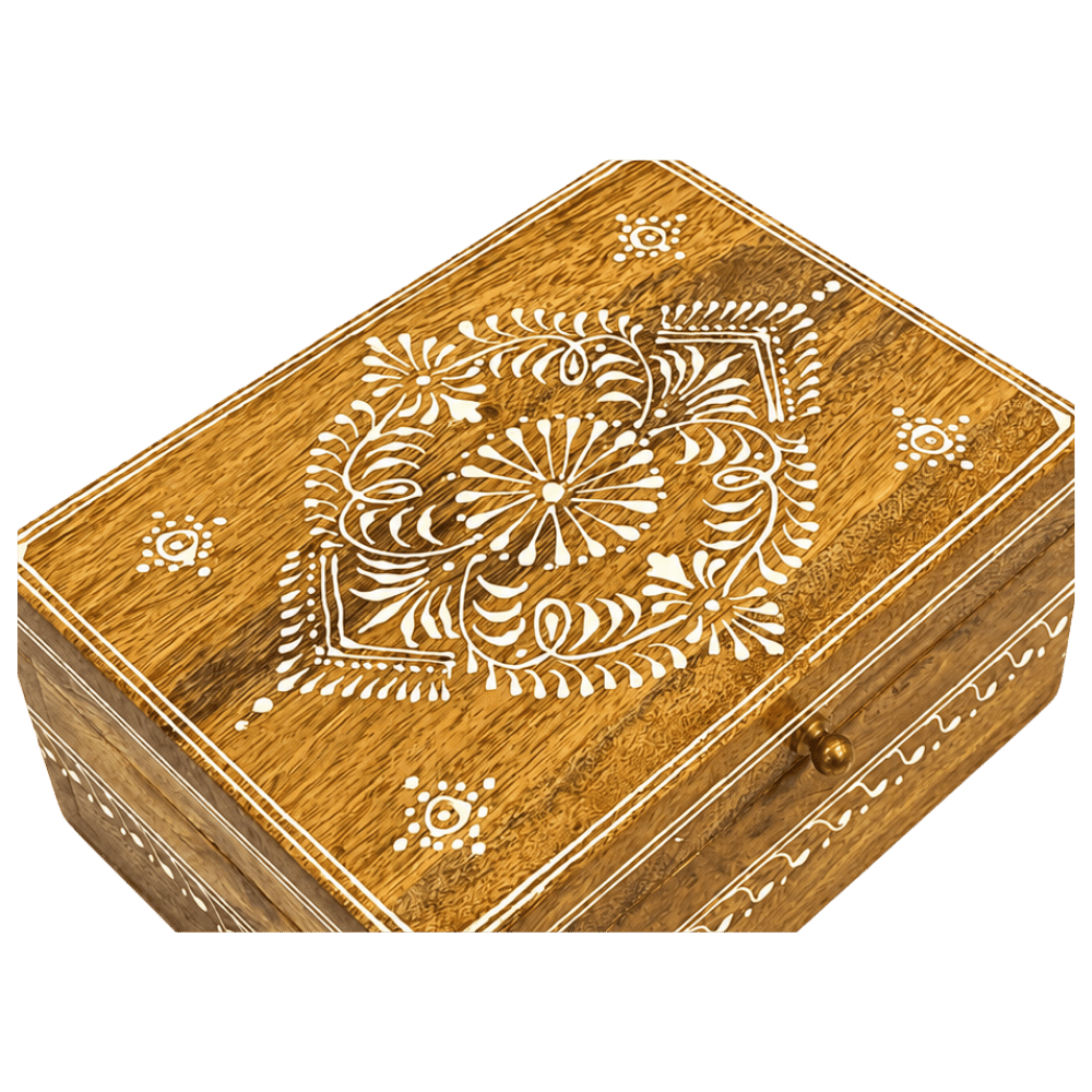 Handcrafted Mango Wood Favour Box view 2