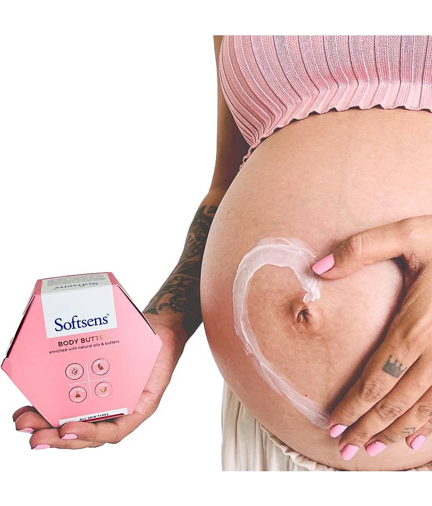 Softsens Body Butter for Pregnancy & Stretch marks 200g, 95% Natural Ingredients view 2