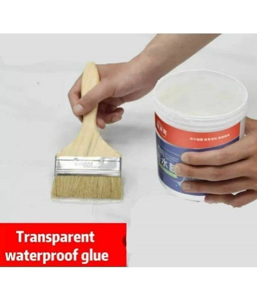 Waterproof Crack Seal Glue 300g Leaking Sealant Window Crack Transparent Crack Sealant Roof Sealant Waterproof Gel Adhesive seal cracks agent , Marble, Wood, Wall view 2