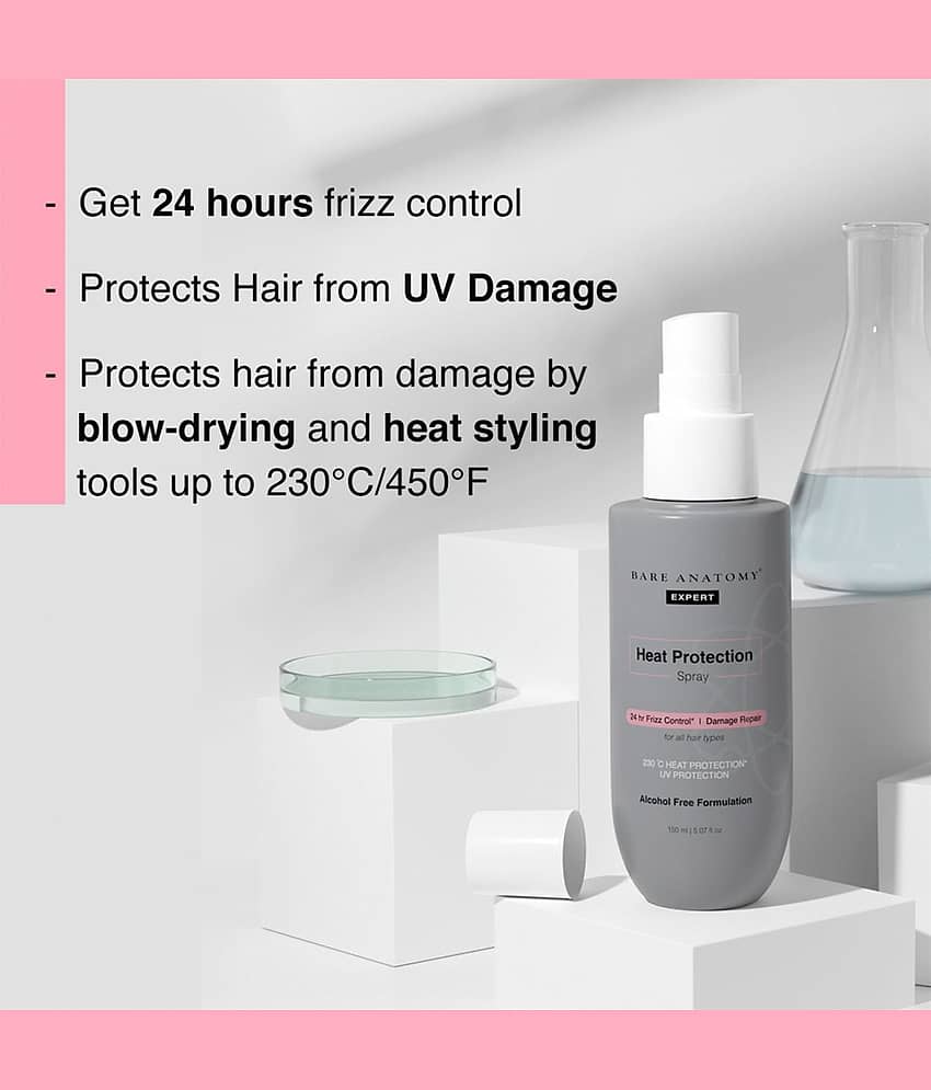 Bare Anatomy Heat Protection Hair Spray, 150 ml view 2