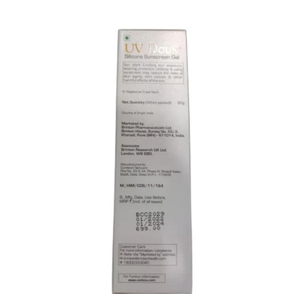 Uv Doux Sunscreen Gel 50 Gms view 2