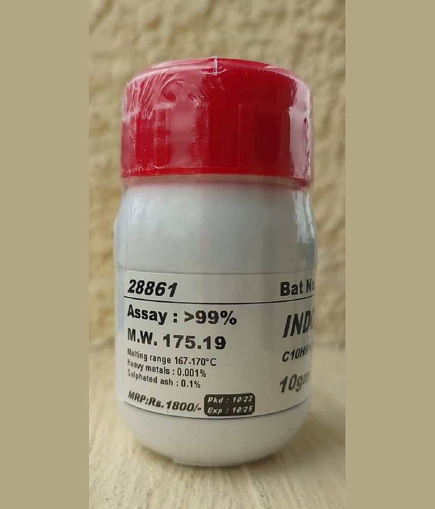 INDOLE-3-ACETIC AC-ID - 10gm (C10H9NO2) CAS No:87-51-4 view 2