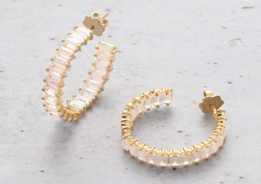 Irise Hoop Earring view 2