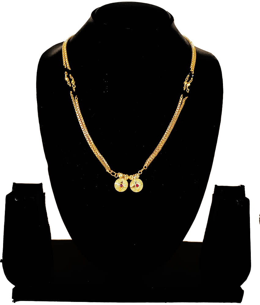 JIPPA Golden Mangalsutra ( Pack of 1 ) view 2