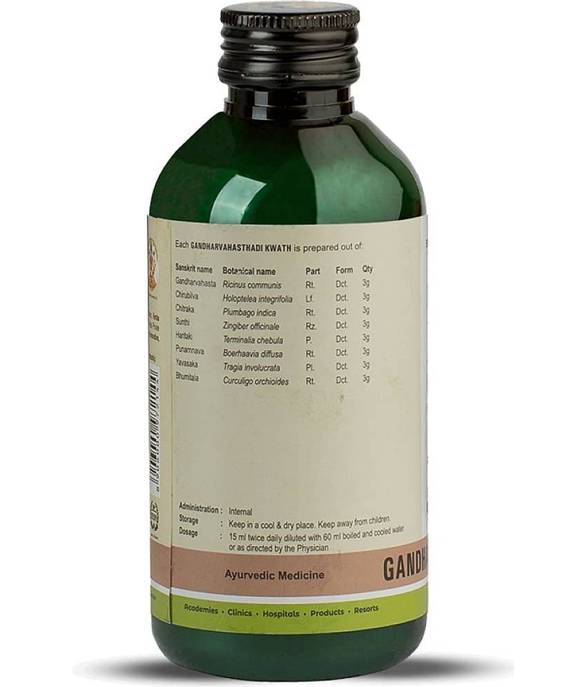 Kerala Ayurveda Gandharvahasthadi Kwath, 200 ml view 2