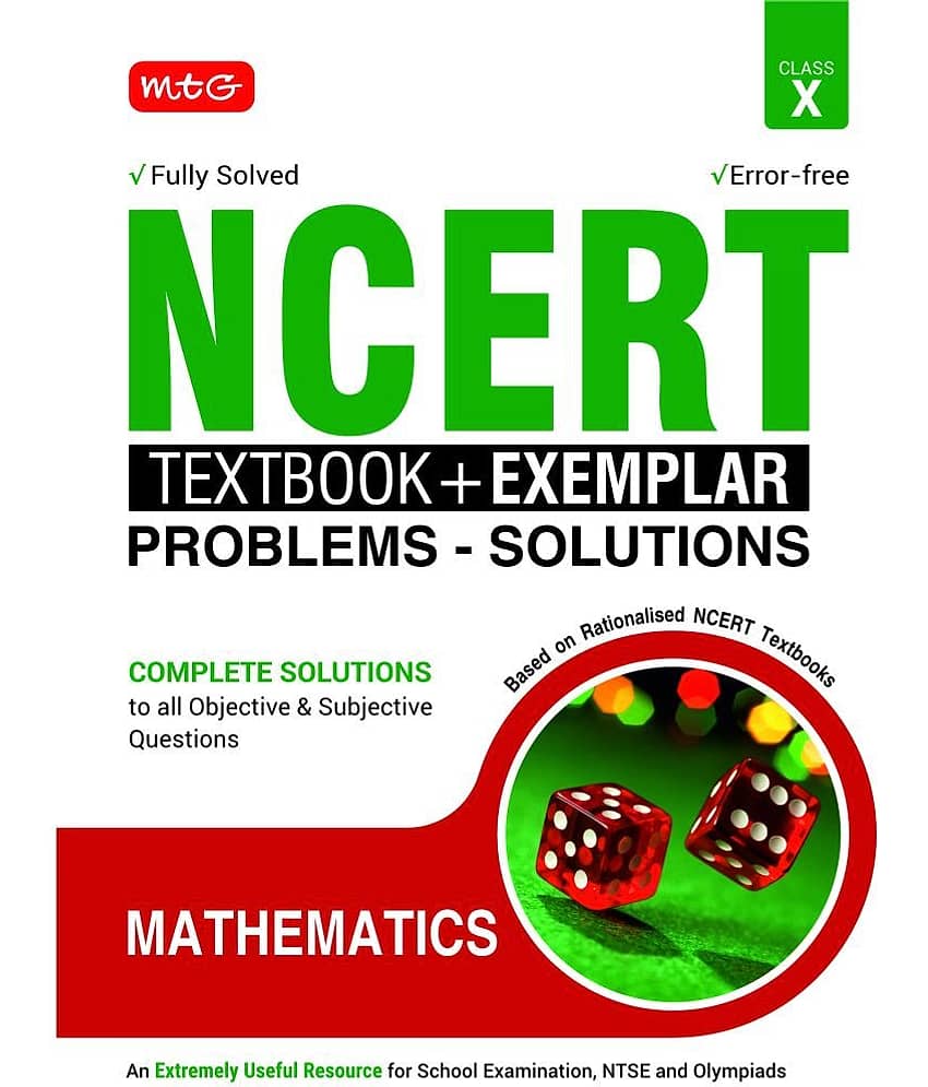 NCERT Textbook + Exemplar Problem Solutions Mathematics Class 10 view 2