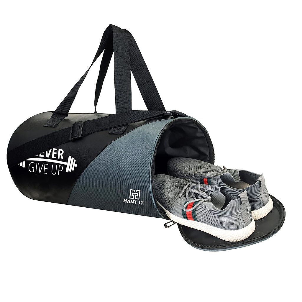 Body Smith Premium Gym Duffle Bag with Shoe Compartment