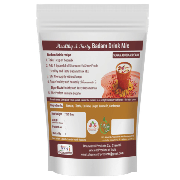 Badam Drink Powder 250 Gms view 2