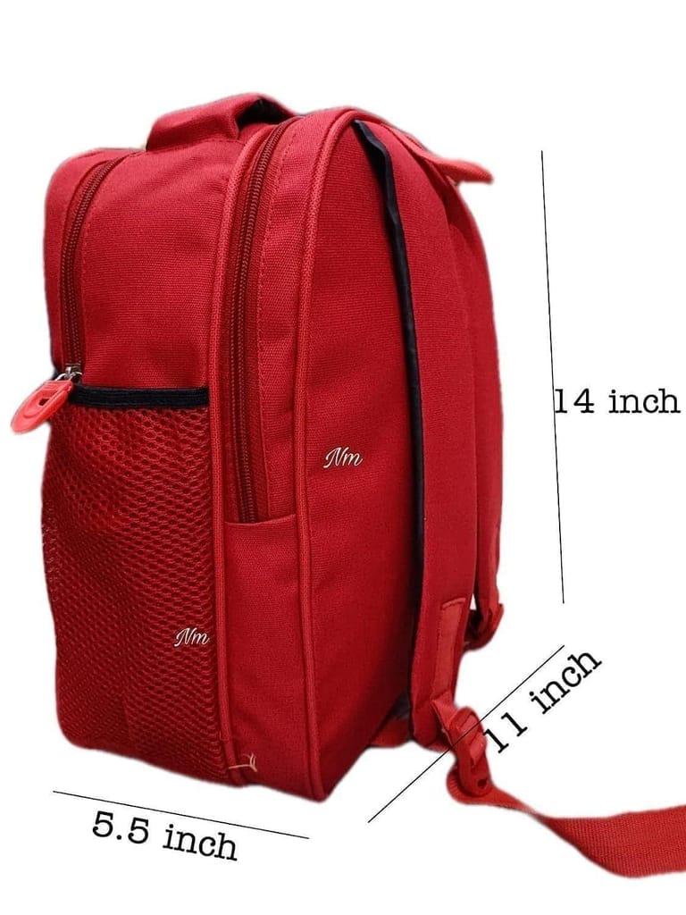 The Ubals Lightweight and Durable Waterproof 3D Cartoon Embossed School Bag for Kids, 14 Inches, Ideal for Students Up to Class 2 view 2