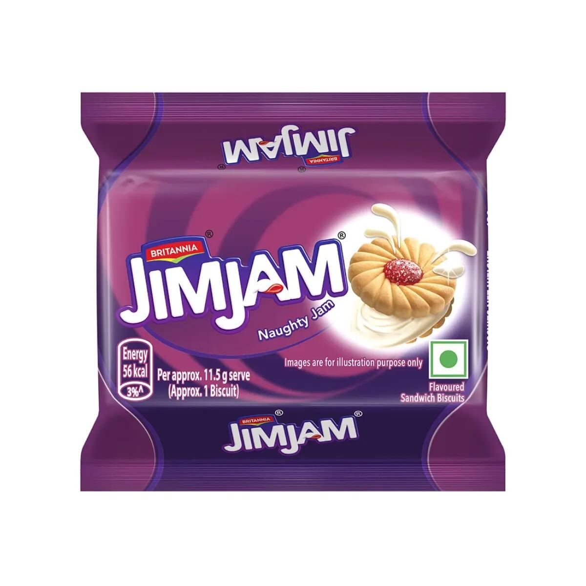 Britannia Treat Jim Jam Biscuit 150 Gms