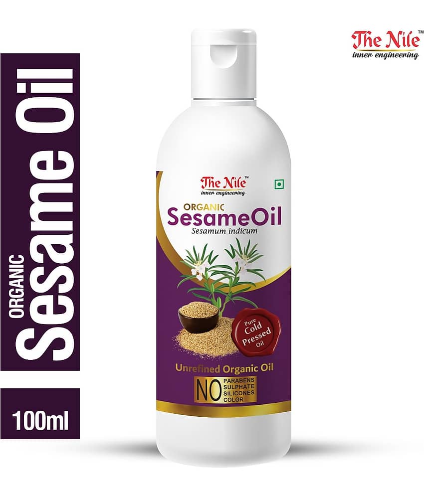 The Nile Sesame Oil 100 Ml + Coconut Oil 100 ML + Olive Oil 100 ML 300 mL Pack of 3 view 2