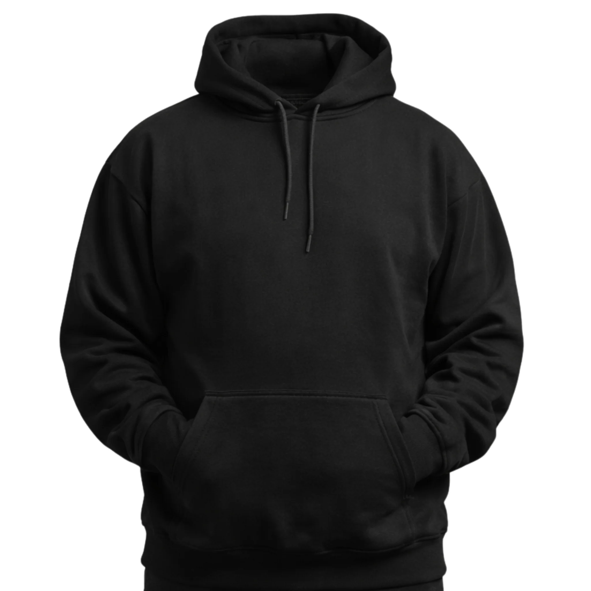 Ami Bolchi Black Artistic Horse Print Hoodie for Men Premium Streetwear with Quote Design view 2