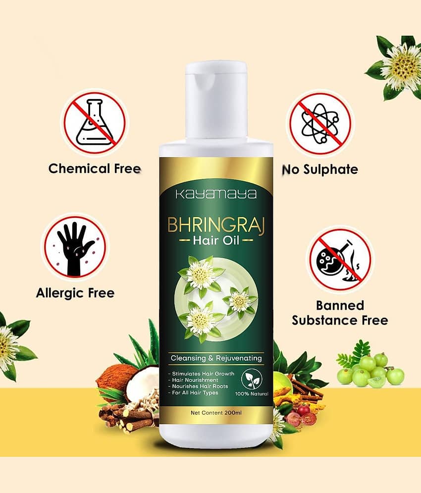 Bhringraj Hair Oil with Bhringraj & Amla for Intense Hair Treatment Hair Oil view 2