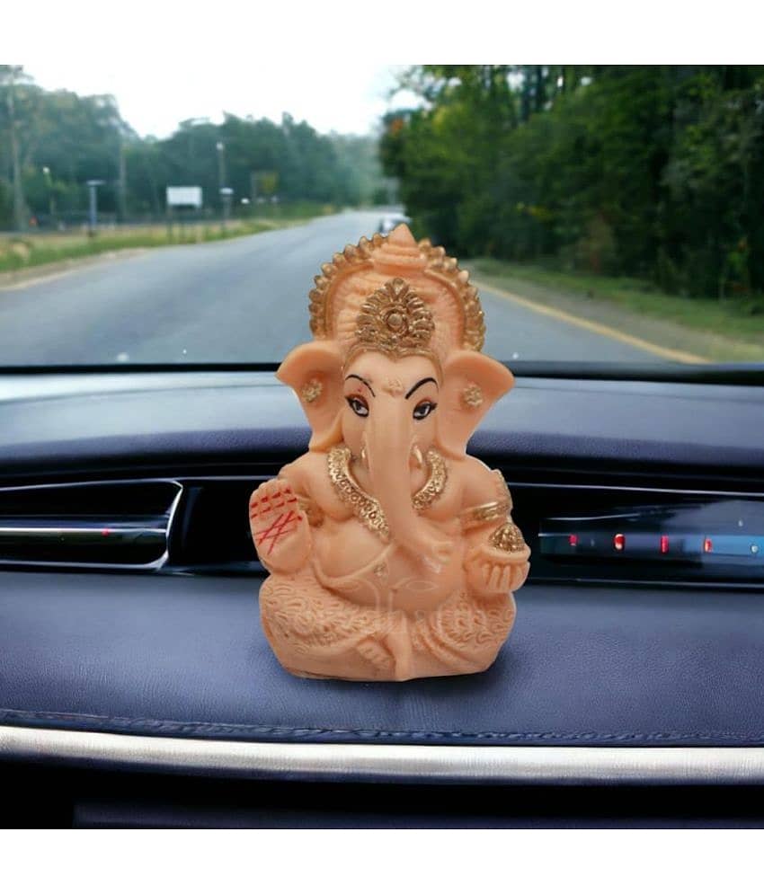 ServDharm Resin Lord Ganesha Idol ( 8.5 cm ) view 2