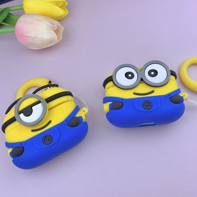 Airpods Pro / Pro 2 Silicon Cartoon Case (Random Design & Color) view 2