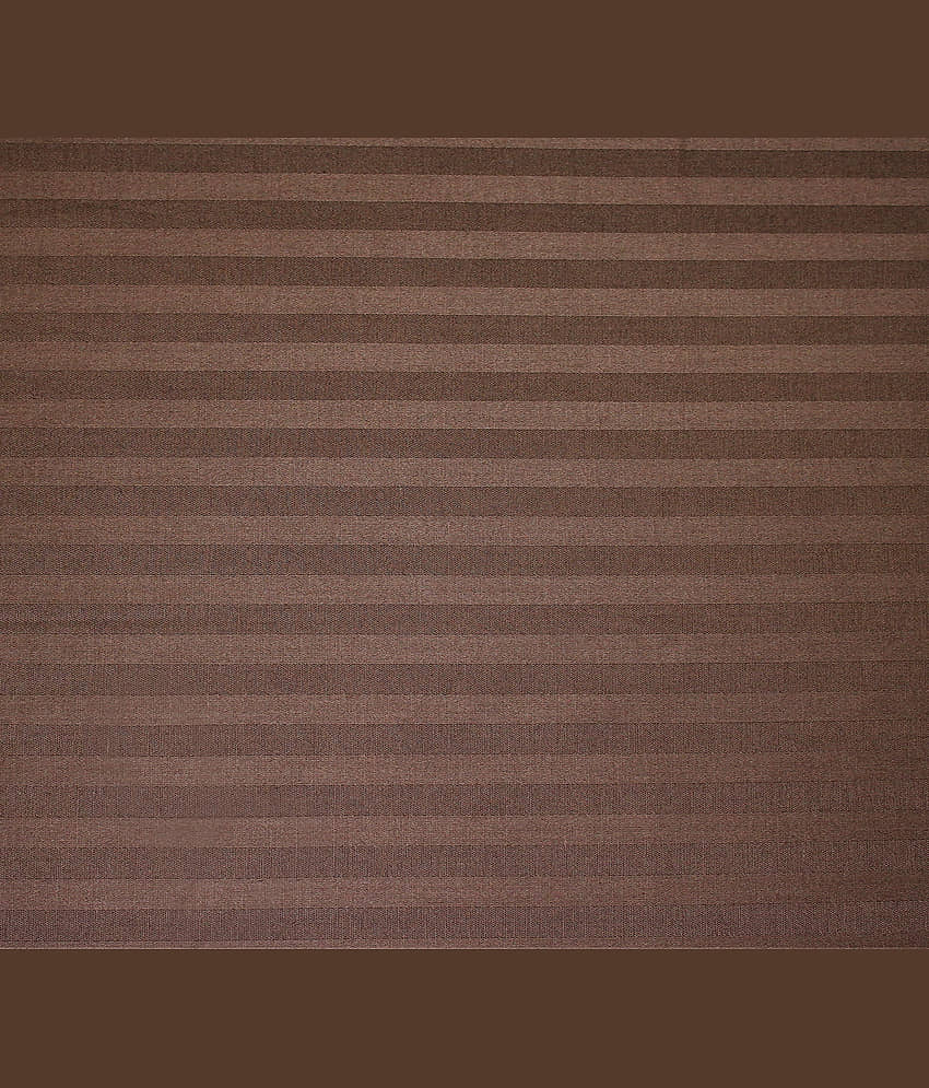 Home Candy Cotton King Bedsheet ( Brown ) view 2